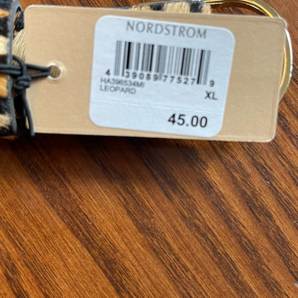 NWT Halogen Leopard Belt (Nordstrom brand). - Picture 4 of 6